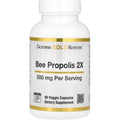California Gold Nutrition Bee Propolis 2X 500 mg 90 veg capsules